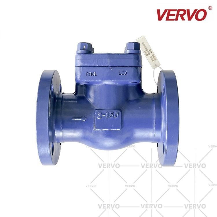 BS5352 Piston Check Valve Lift Check Valve Forged Steel Check Valve A182 F316L DN50 150LB Check Valve Non Return Valve